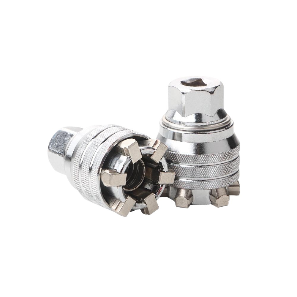 Herramienta de mantenimiento de manguito mágico ajustable multifuncional con manguito de tornillo manual conjunto de llave de cabeza de manguito multifuncional