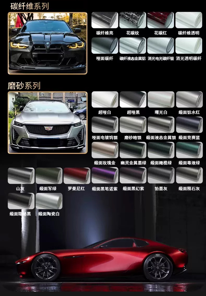 Imported Shell Powder from the Source Factory, Car Wrap Self-Healing Ppf Color-Changing Car Film, Tpu Film in Full Roll