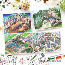 Infeel.Me���ՠI�I�еڶ�ʮ�ˏ�2.5D�쾰�N��ins�L���w�����b��N