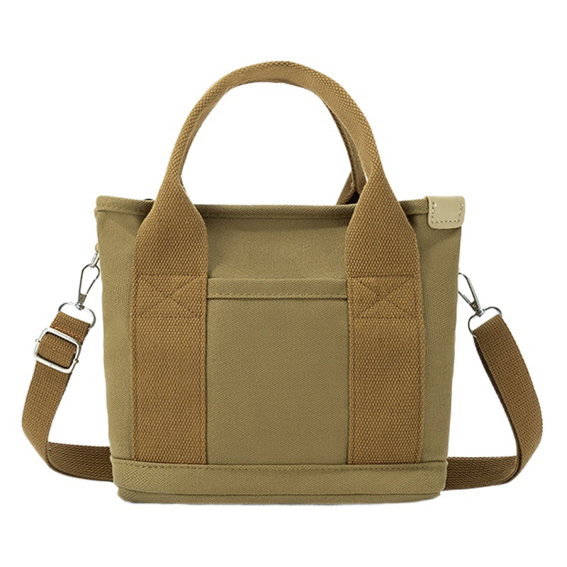 Cross-border Direct Supply Hot Selling Japanese Korean Style High-end Canvas Bag Bento Bag Handbag 16 Ann Canvas Women's Bag Handbag