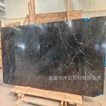 意大利灰网大理石电视背景墙 天然奢石地面石材板加工