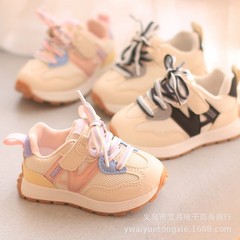 スポーツシューズの春の通気性1 ~ 3 ~ 5歳の男の子の赤ちゃんの靴の靴のカジュアルな靴の子供の潮2