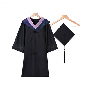 High-End Bachelor's Uniform, College Student Graduation Dress, Master's and Doctoral Degree, Undergraduate Adult Senior High School College Style Uniform Delivery