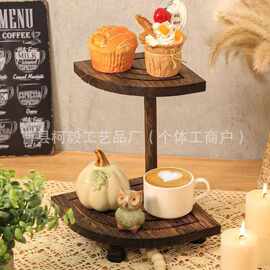 木质置物架洗手池肥皂底座卫生间洗手台化妆品台面转角三角置物架