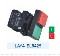 LAY4 series XB4 double button with light button switch 22mm red and green waterproof double button start and stop button