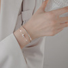 Advanced brand small bracelet, design jewelry, light luxury style, high-quality style