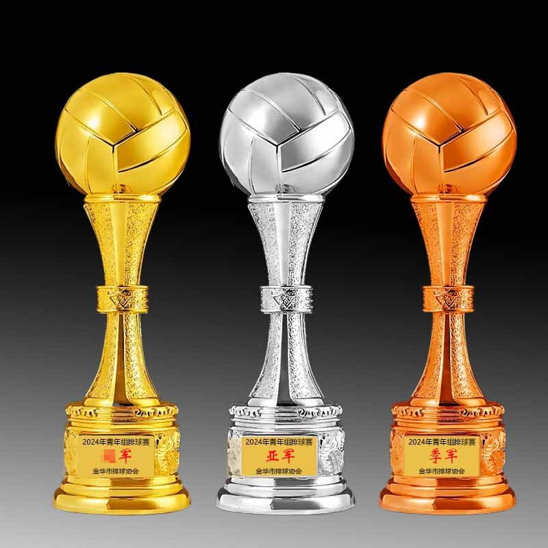 Trofeos de baloncesto gigantes, oro, plata, bronce, competencia deportiva MVP, premios creativos, trofeos de resina grabados al por mayor