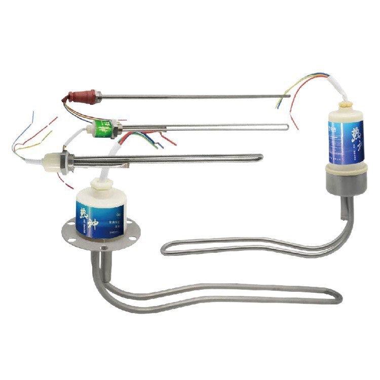 太阳能电加热管暖气片电热棒辅助加热侧装下置475822直插电加热管