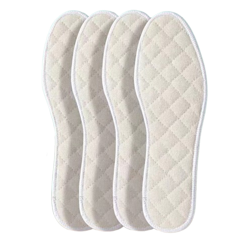 Plantillas para hombres absorben el sudor, antiolor, plantillas de verano transpirables, zapatos para mujeres, cómodos y lavables, plantillas de algodón delgadas