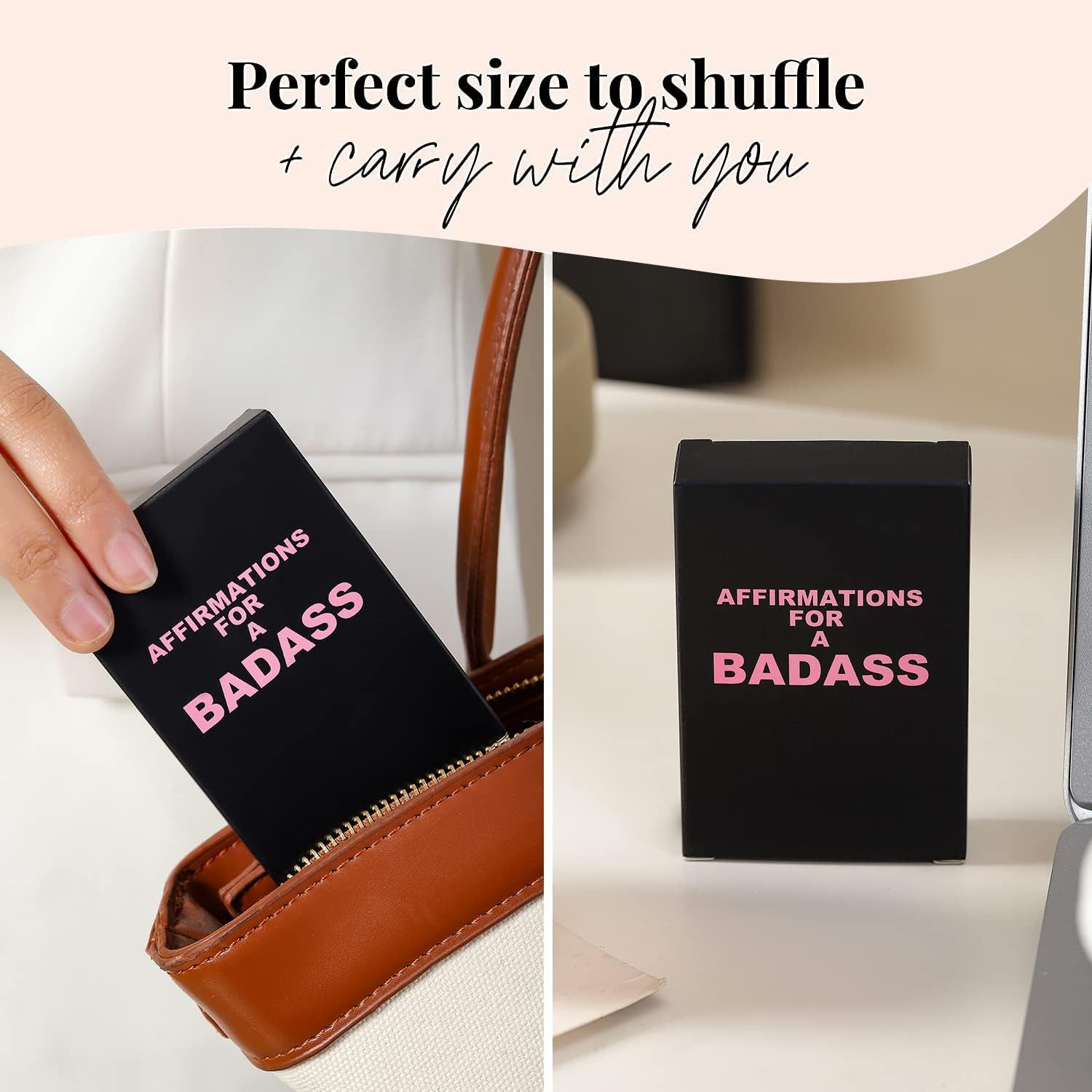 Badass Believer Creative Postcards For Women Boxed Greeting Cards_voghion.com