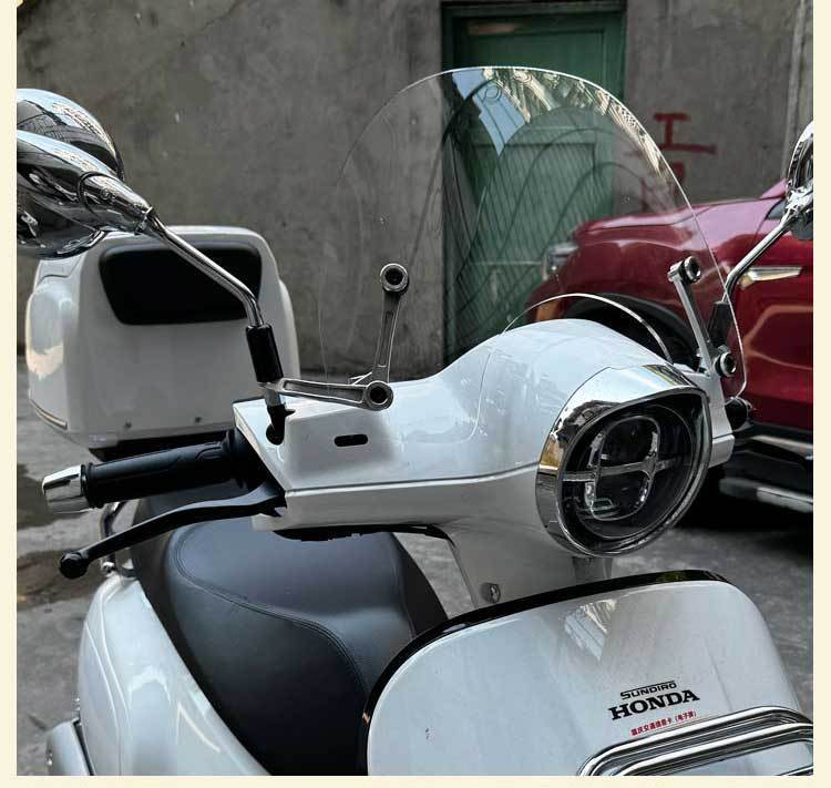 Suitable for Honda 25 Ns150La Windshield 25 Ns150La Special Front Windshield Modification Accessories Rain Shield