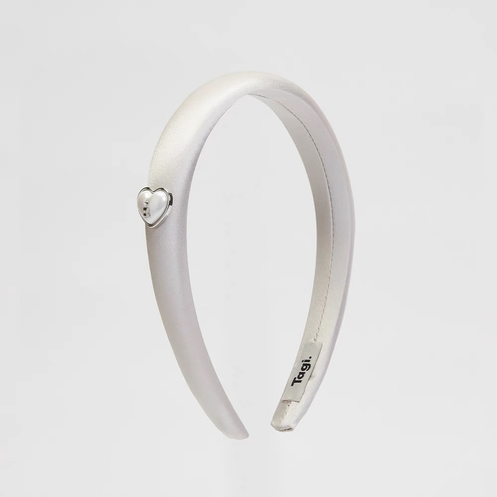 Corea del Sur nuevo diamante rosa abrazadera para el cabello simple multifacé bandas de cabello rojo para mostrar la cara pequeña joyería de cabello para mujeres