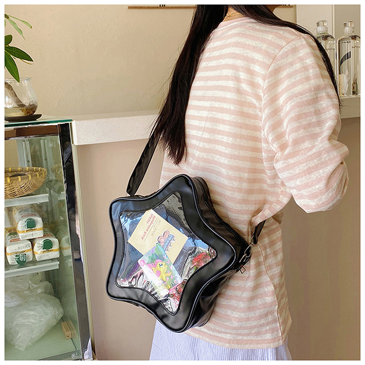 This year's popular color bags, 2025 new star bags, Japanese-style sweet single-shoulder bags, crossbody bags, women's bags, cross-border undefined