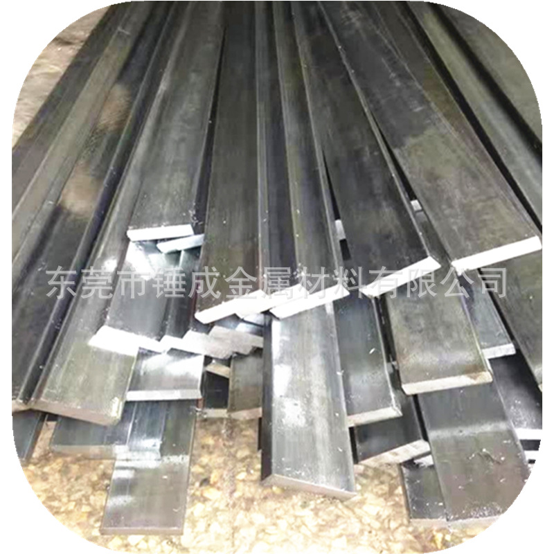 美标AISI1008光亮扁铁 1008圆边小扁铁 家具折弯电镀用冷拉扁钢