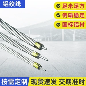 Оптовое открытое украшение алюминиевого скрученного Electric Cable Steel Core Engineering