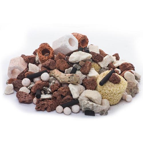 Fish tank filter material ceramic ring bacterial house activated carbon aquarium water purification filter material twelve-in-one