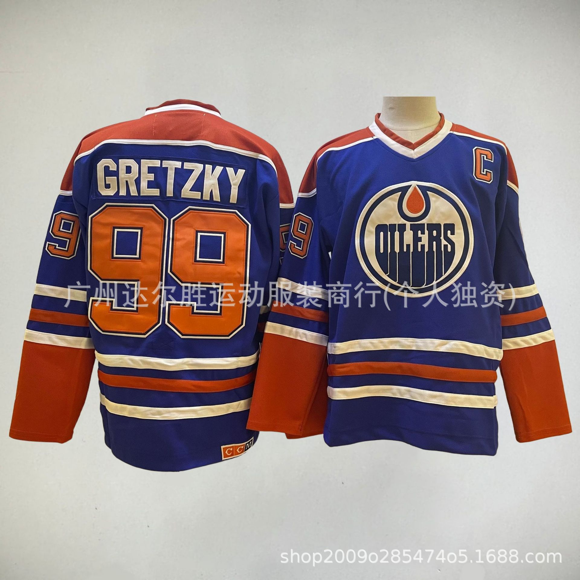 Men's Usa Ice Hockey # 99 Wayne Gretzky Reverse Retro Jersey