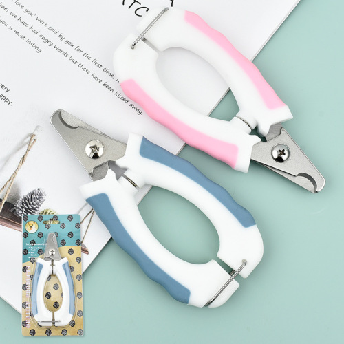 Factory wholesale pet supplies tail buckle design pet nail clippers wholesale cat and dog pet nail clippers