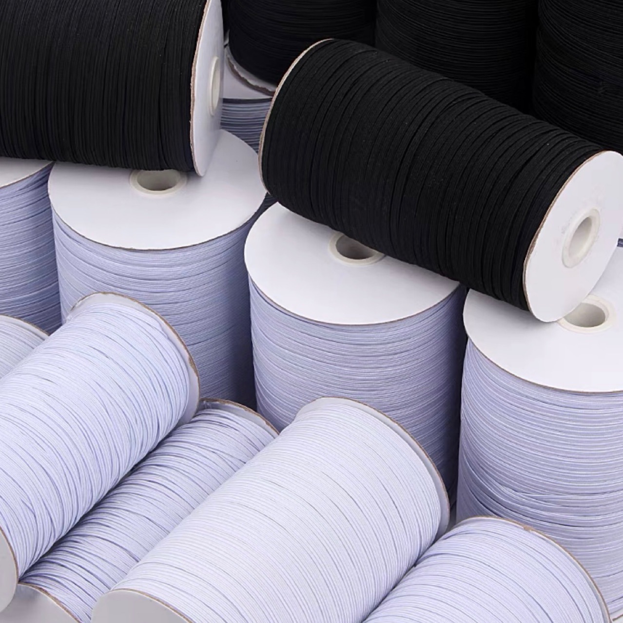 0.6-1.0cm宽细扁窄松紧带高弹力服装辅料走马带婴儿裤腰带