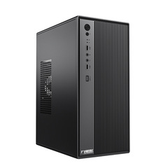 九尾狐 U1 コンピュータケースデスクトップ matx マザーボードビジネスオフィス小型メインケース diy シェル itx 亜鉛メッキ