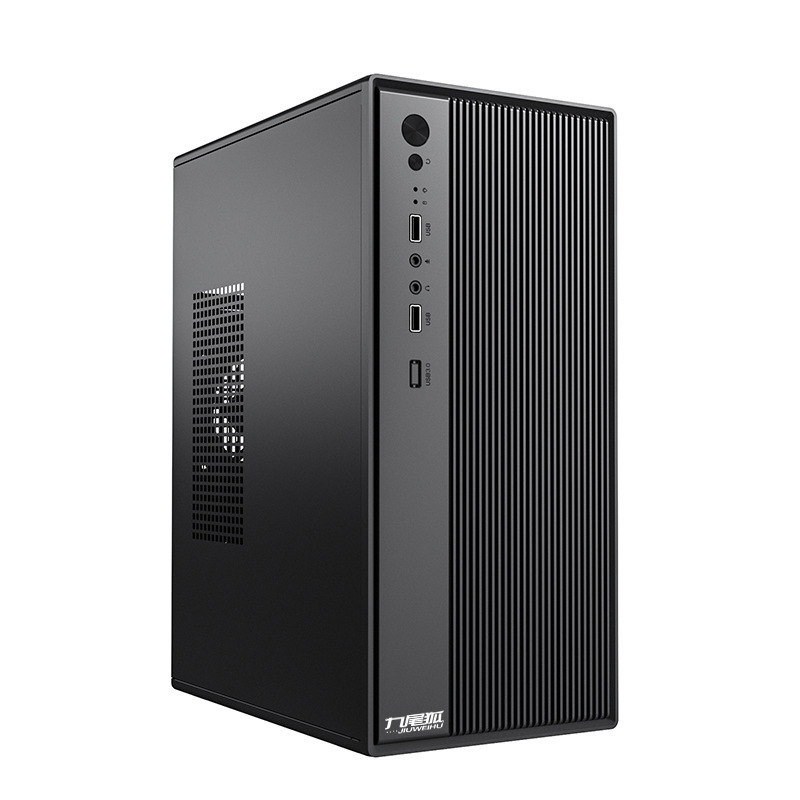 Nine-Tailed Fox U1 Computer Case Desktop Matx Motherboard Business Office Small Main Case DIY Shell Itx Galvanized