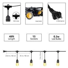 ���R�d�����S14����̫���E27�����ˮ¶�I��ͥԺ�b��IP65��ˮ