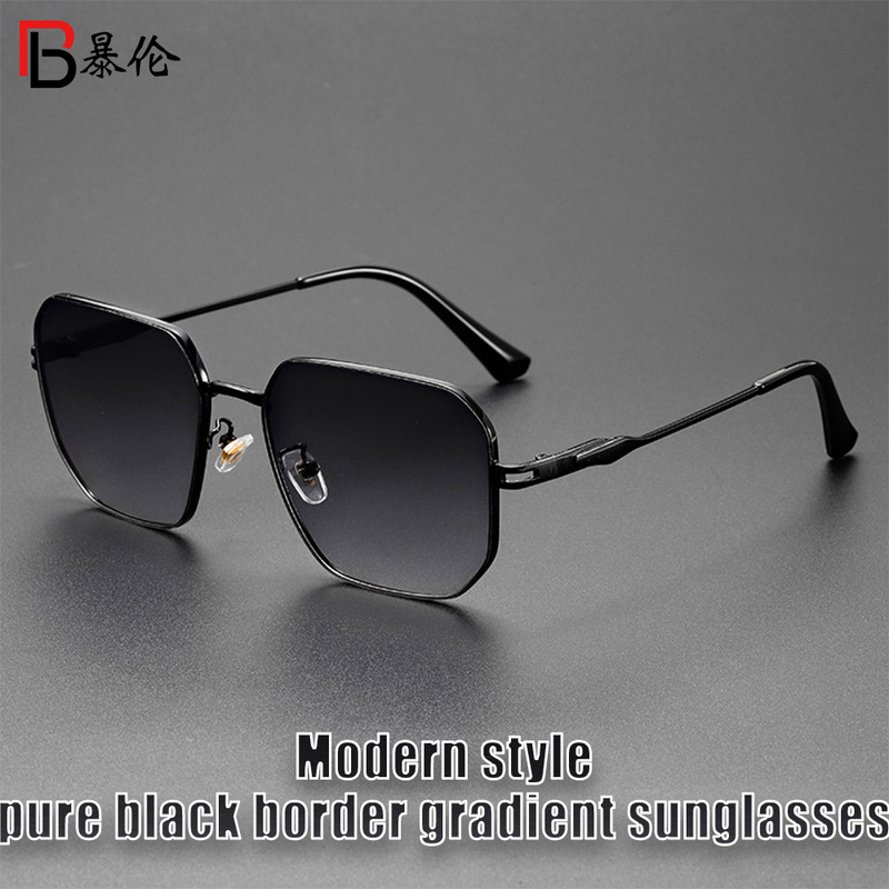 New fashion Joker metal sunglasses trend design suitable for a variety of styles sunglasses C67039