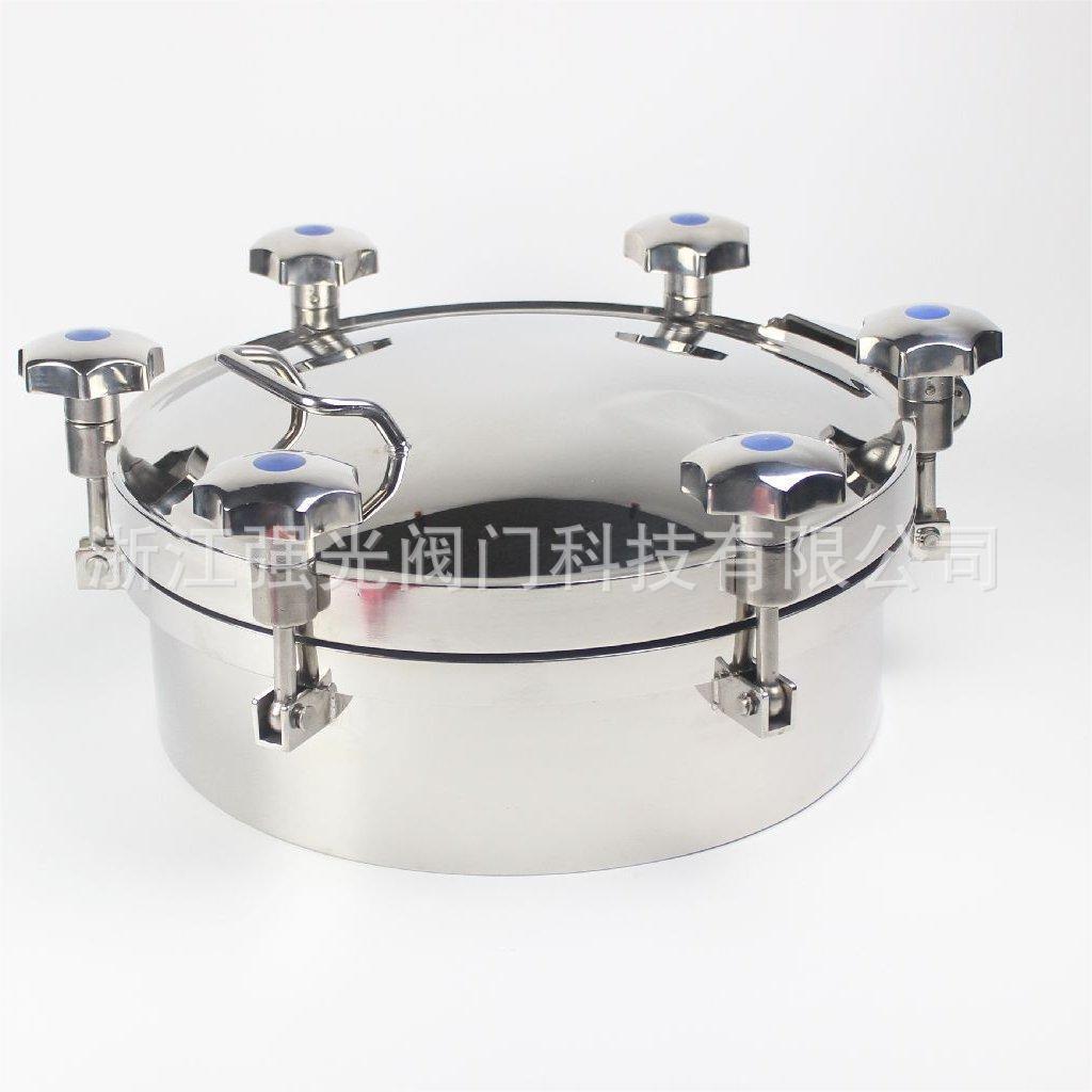304卫生级法兰压力人孔,不锈钢法兰人孔,压力人孔，快开法兰人孔