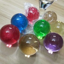 哈泰工廠現貨優惠價彩色透明實心亞克力透明球水晶球有機玻璃球