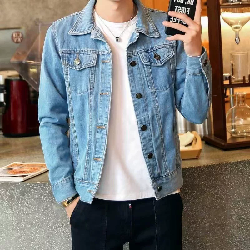 Denim jacket, for beloved, Korean style