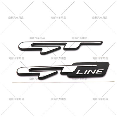 適用于現代起亞GT LINE車標朗動GTline領動智跑KX5K3K4K5斯汀格