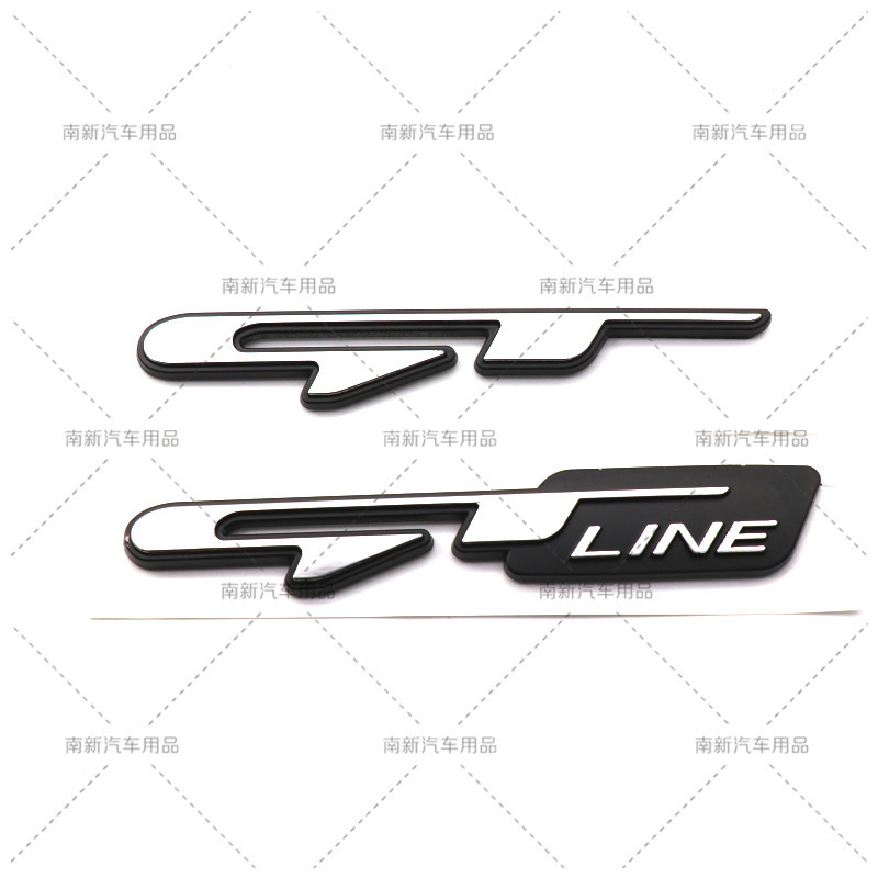 適用于現代起亞GT LINE車標朗動GTline領動智跑KX5K3K4K5斯汀格