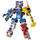 Lele Brothers Building Blocks 8531 Compatible with Lego Children's Educational Assembling Toy Robot Boy Small Particle Car