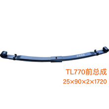 供应汽车钢板弹簧 弓子板 减震板簧天龙TL770前总成配件批发