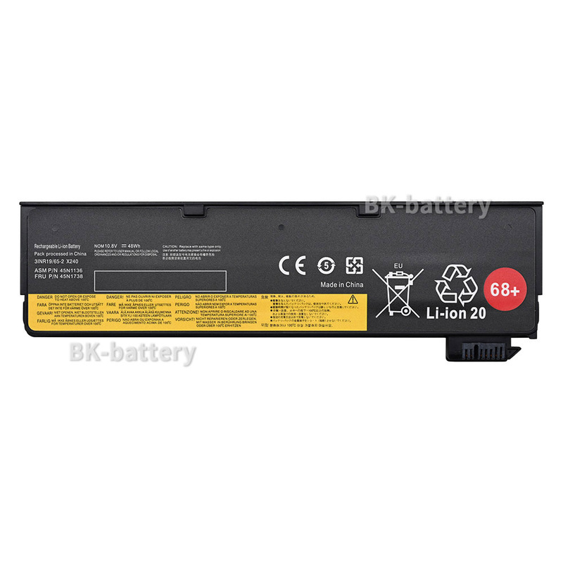 Suitable for Lenovo X240 X250 T440 T450 T460P L450 X260 X270 Laptop Battery