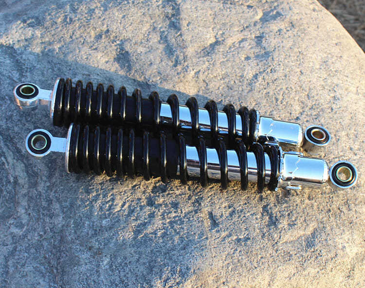 Motorcycle Modified Rear Shock Absorber Suitable for Wuyang Wy125-A-C-F Zongshen Jh70 Shock Absorber Universal Accessories