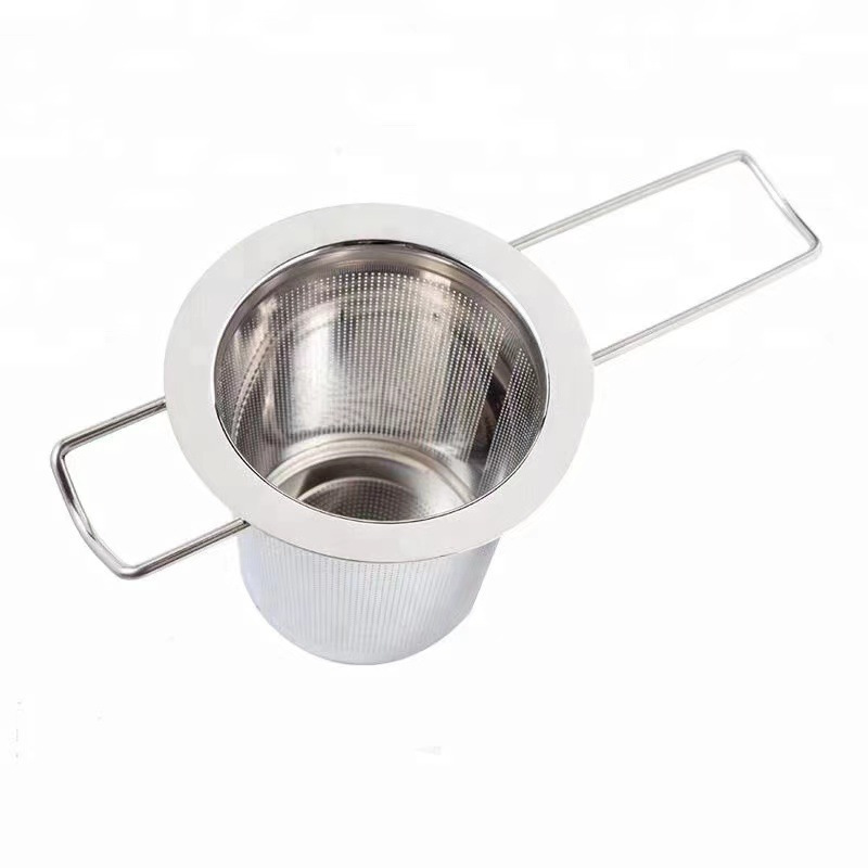 Colador de té 304 colador de té de acero inoxidable fabricante de té de metal colador de té creativo colador de té separador de té juego de té Accesorios