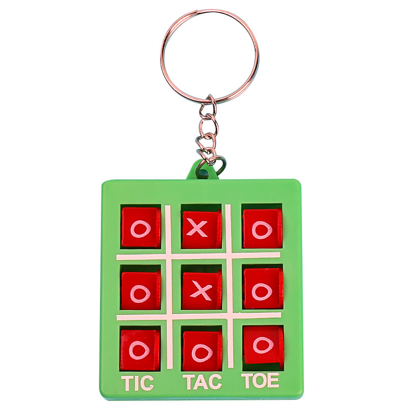 クロスボーダーXO井字碁小学生のキーホルダープラスチック棋類三子碁玩具がよく売れています。|undefined