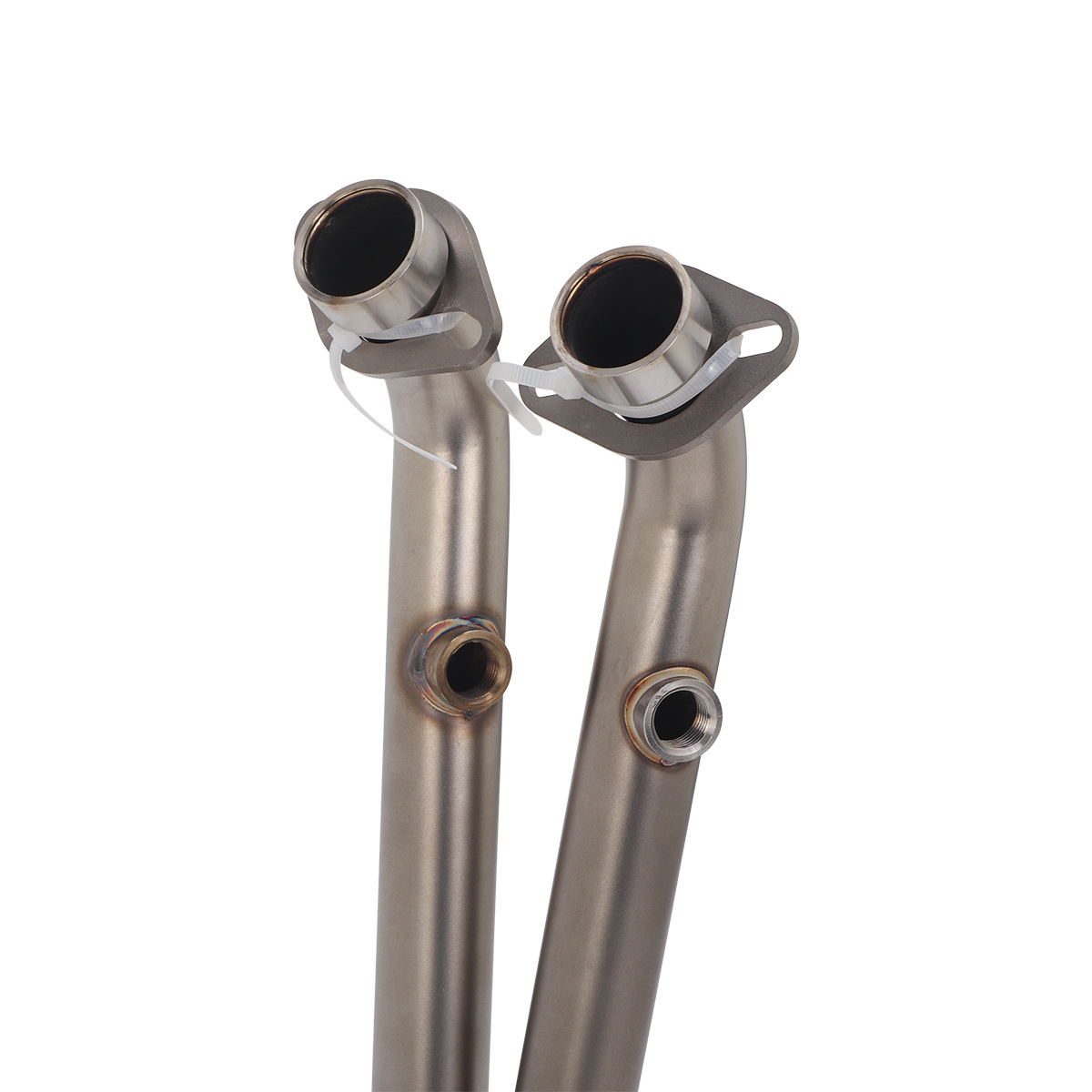 Suitable for modification of the CFMOTO 450MT motorcycle exhaust pipe, 450MT front section fully connects to the original factory diameter muffler