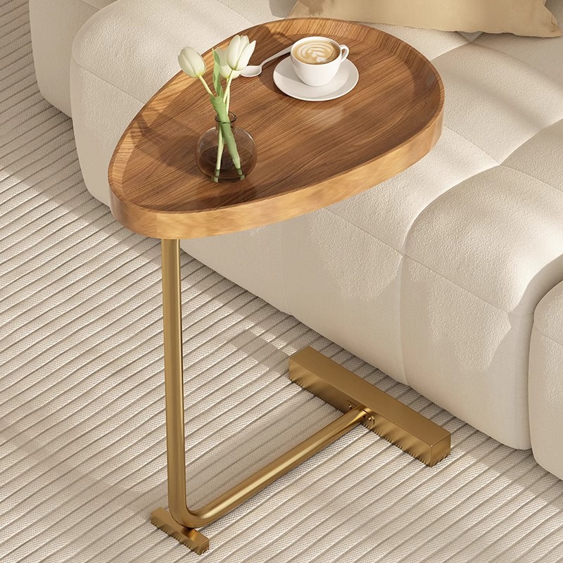 Sofá al lado de la sala de estar se puede mover mesa pequeña cabecera de la cama estante simple mini mesa de té de lujo