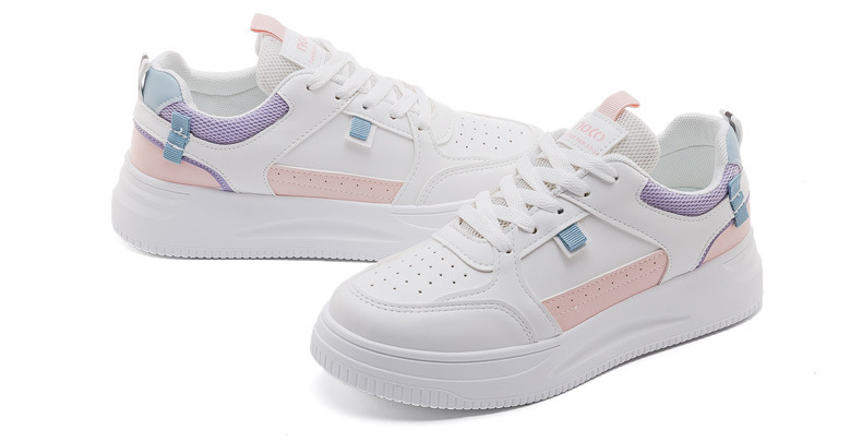 Neue Damen-Sneaker für den Außenhandel, vielseitig, weich und bequem, dicke Sohle, Frühling und Herbst, hochwertige Freizeitschuhe_voghion.com