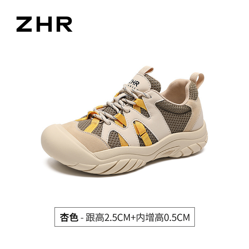 ZHR废土风溯溪鞋女夏季丑萌徒步免系带轻便耐磨户外休闲运动鞋ins|undefined