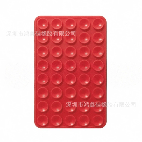 40 capsules double-sided suction cup red