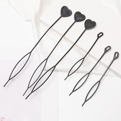 European and American foreign trade hair twister, portable pattern crochet magic hair stick, African braid hair stick