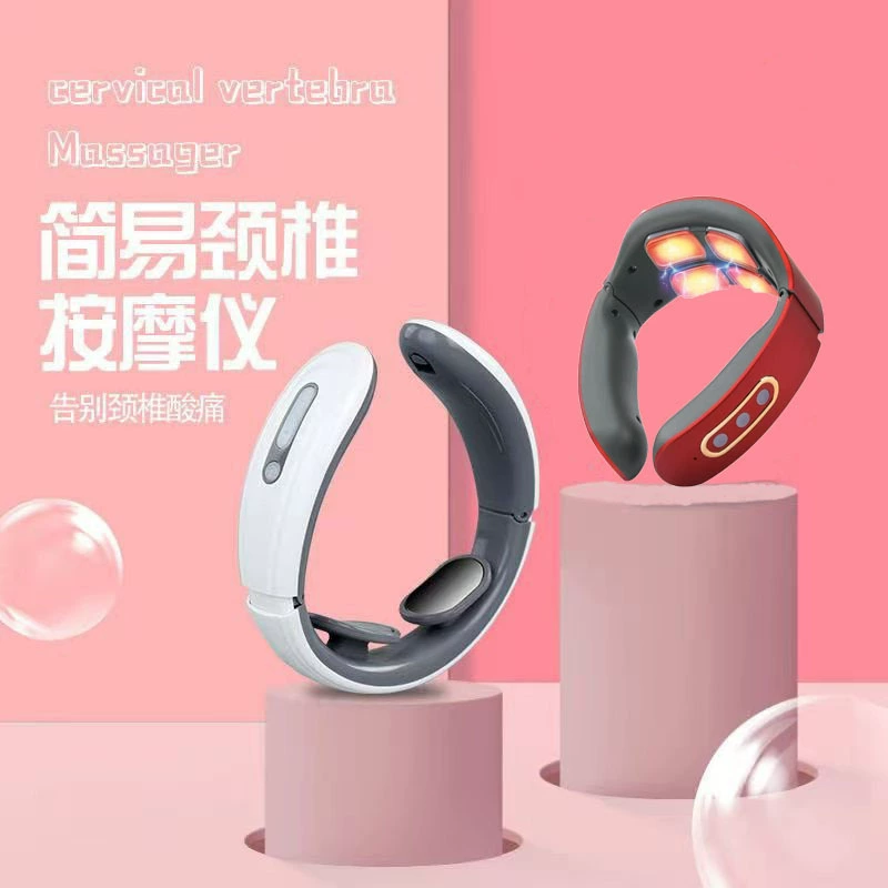 Шейный массажер умный Электрический Импульсный Массажер плеча шейки шеи Массаж Шеи инструмент протектор шеи