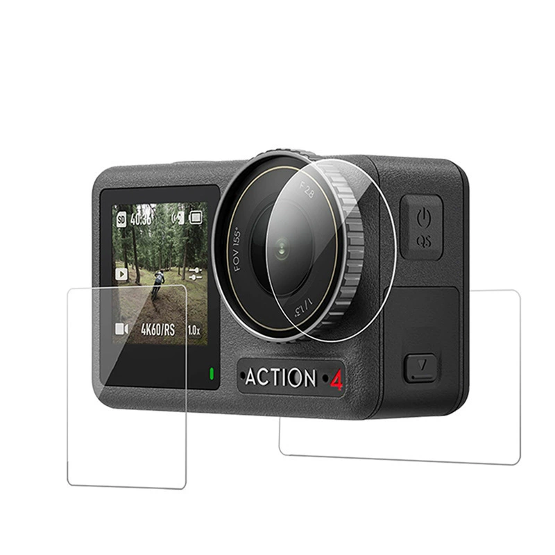 Подходящий для DJI OSMO Action3 спортивная камера моторный скриптер стальной Action3 передний и задний экран дуга тротуар