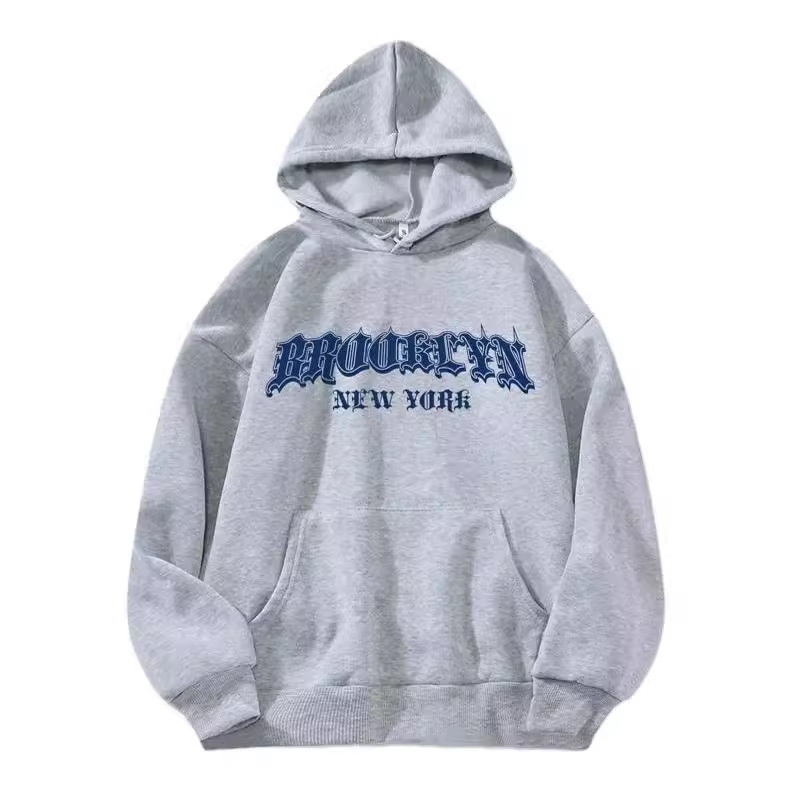 2025 Autumn Winter Women's Hooded Fleece Sweatshirt Jacket Korean Style Letter Loose Pullover Top 3D Print_voghion.com