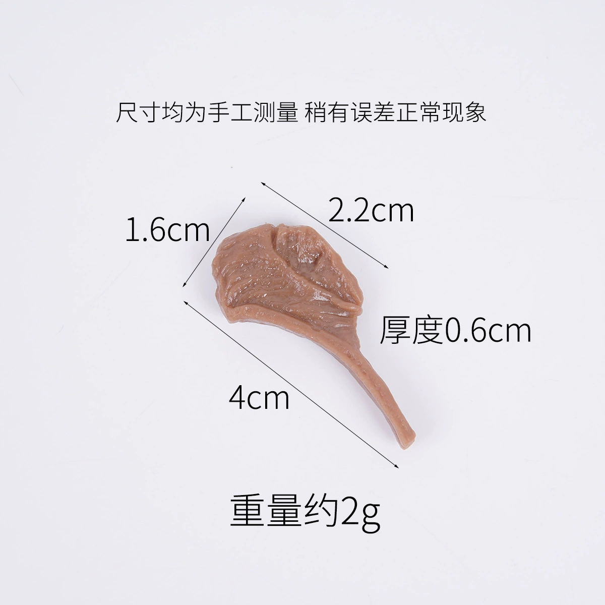 Realistic small food play, toy, DIY