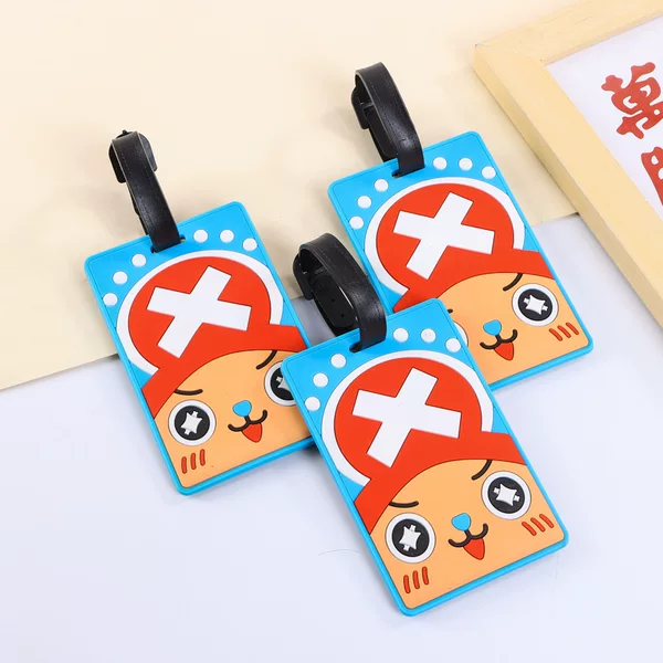 pvc silicone boarding pass hanging belt travel supplies new soft rubber luggage tag anti-lost identification boarding pass pendant