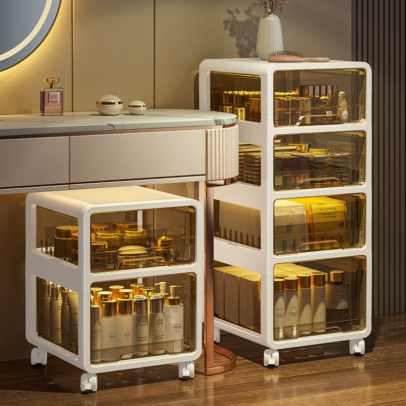 table storage box, cosmetic stationery, plastic storage system